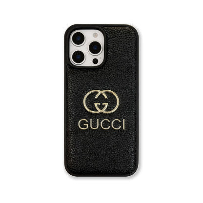 PREMIUM LEATHER GG PHONE CASE