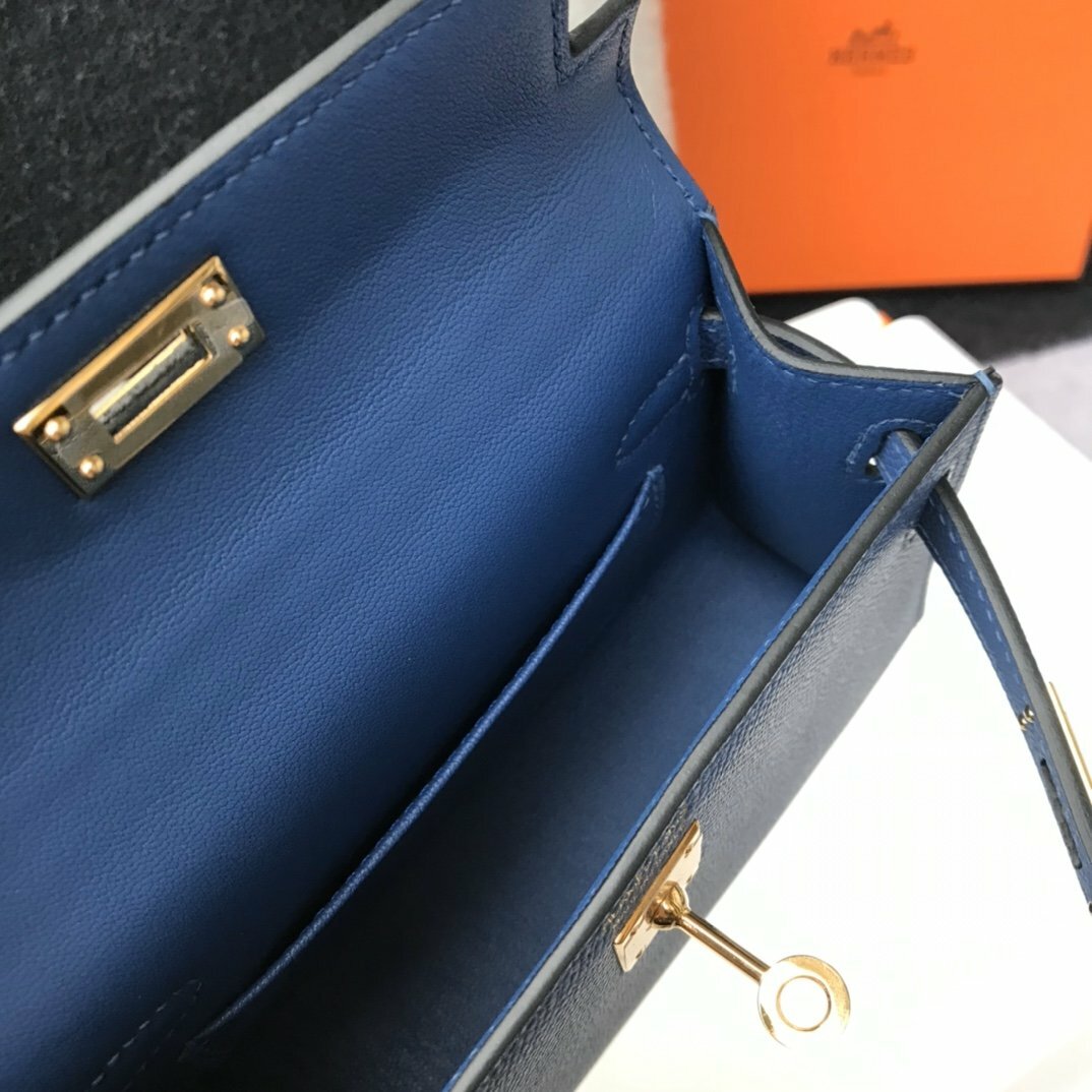 Serenityll™ 100053 Luxury Bag 19cm Blue