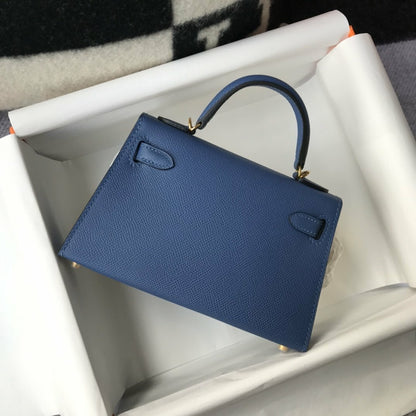 Serenityll™ 100053 Luxury Bag 19cm Blue