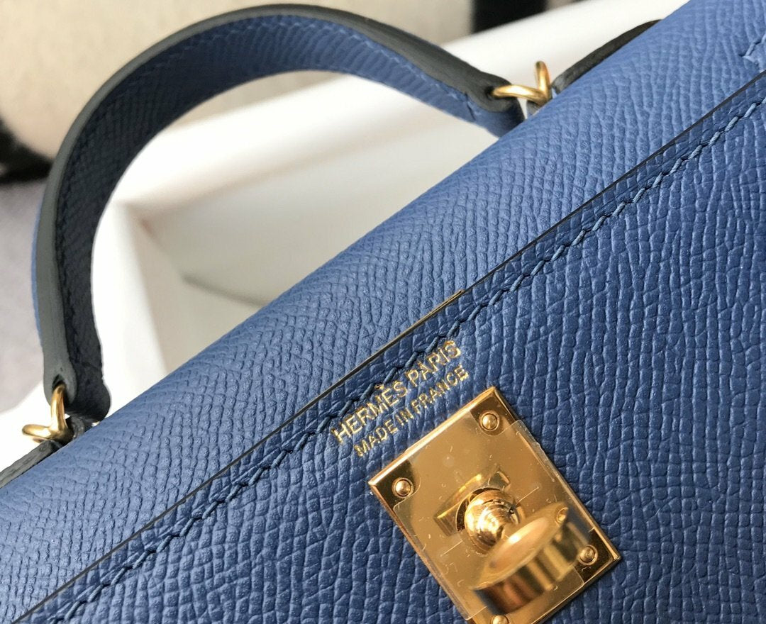 Serenityll™ 100053 Luxury Bag 19cm Blue