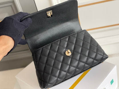 Serenityll™ 100142 Luxury Bag Small/Mini Bag Black - 24x14x10cm